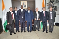 Projet de train urbain à Abidjan :des entreprises proposent l’expertise française